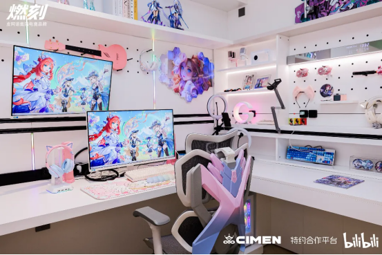上海！定义电竞家居沉浸式体验新高度瓦力棋牌试玩燃刻电竞房全球首店亮相(图3)